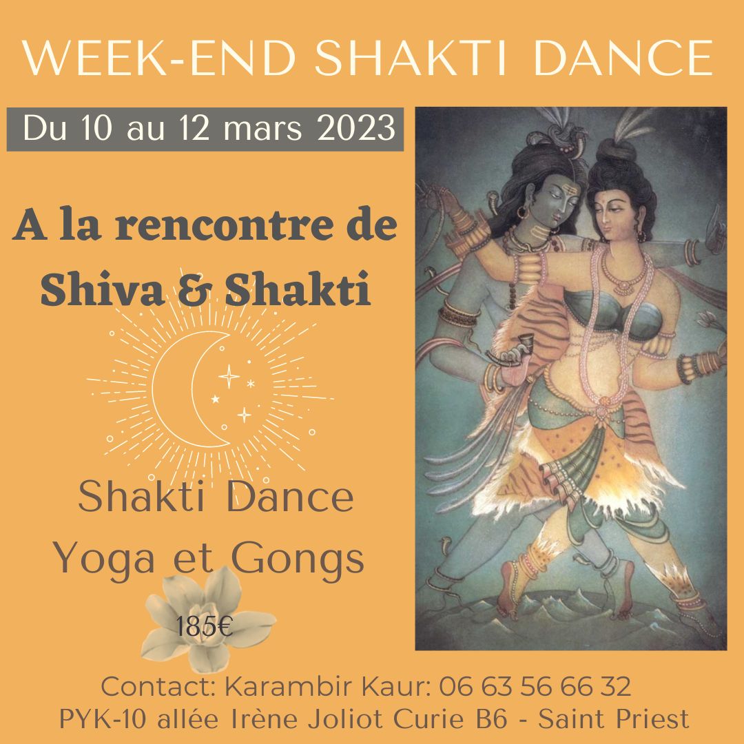 Shakti Dance , yoga kundalini, yin yoga, gong, voyage sonore