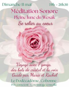 Méditation sonore au Dodécadome dans la Drôme