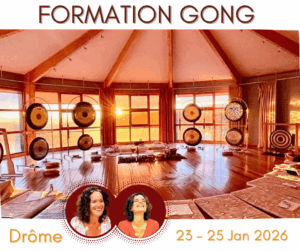 Formation au gong sonothérapie en janvier 2026