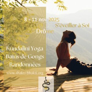 Retraite yoga Drôme novembre 2025