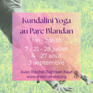 Yoga en plein air au Parc Blandan à Lyon cet été 2025