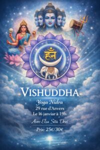 Yoga Nidra Lyon janvier 2026