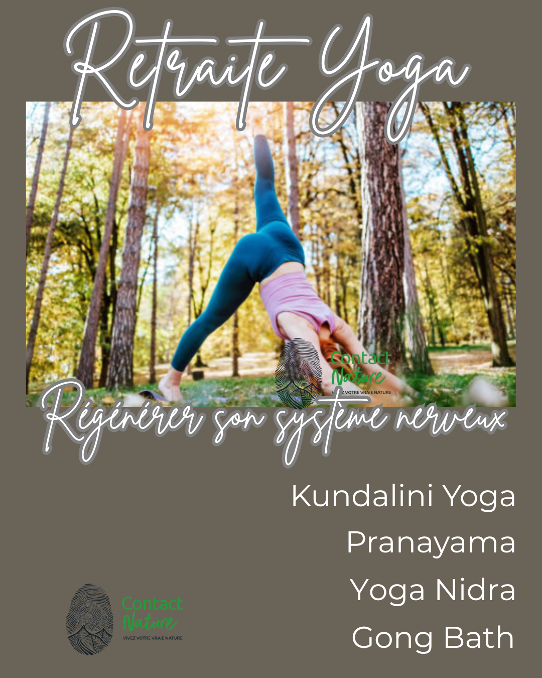 Séjour de yoga dans la Drôme pour régénérer son système nerveux